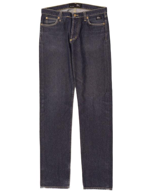Blugi subțiri Roy Rogers pentru femei IT 46 Large W32 L34 Bumbac bleumarin