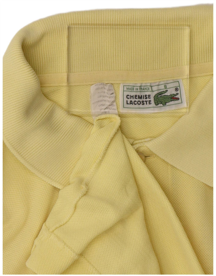 Tricou polo Lacoste pentru bărbați Mărimea 8 3XL Bumbac galben