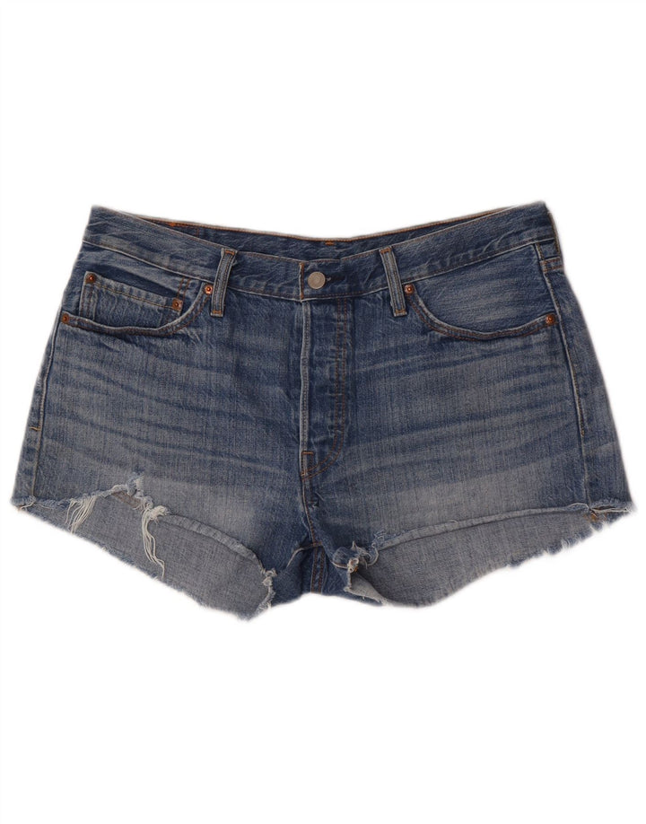 Pantaloni scurți Levi's 501 Denim W32 Large Blue Bumbac