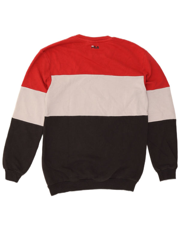 Pulover pentru bărbați Fila Graphic Pulover XS, multicolor, bumbac color bloc