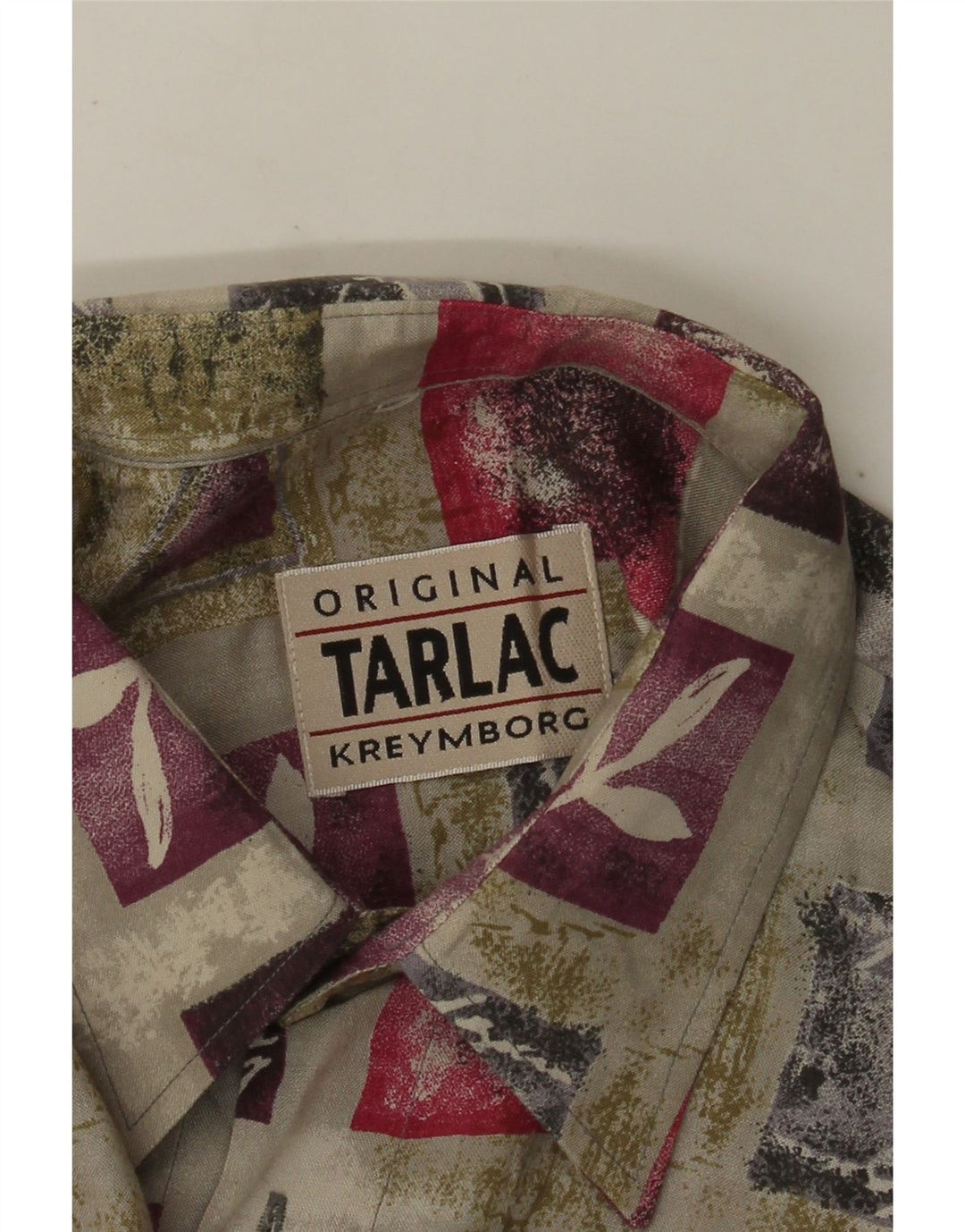 Cămașă bărbați VINTAGE mare, multicoloră, mozaic