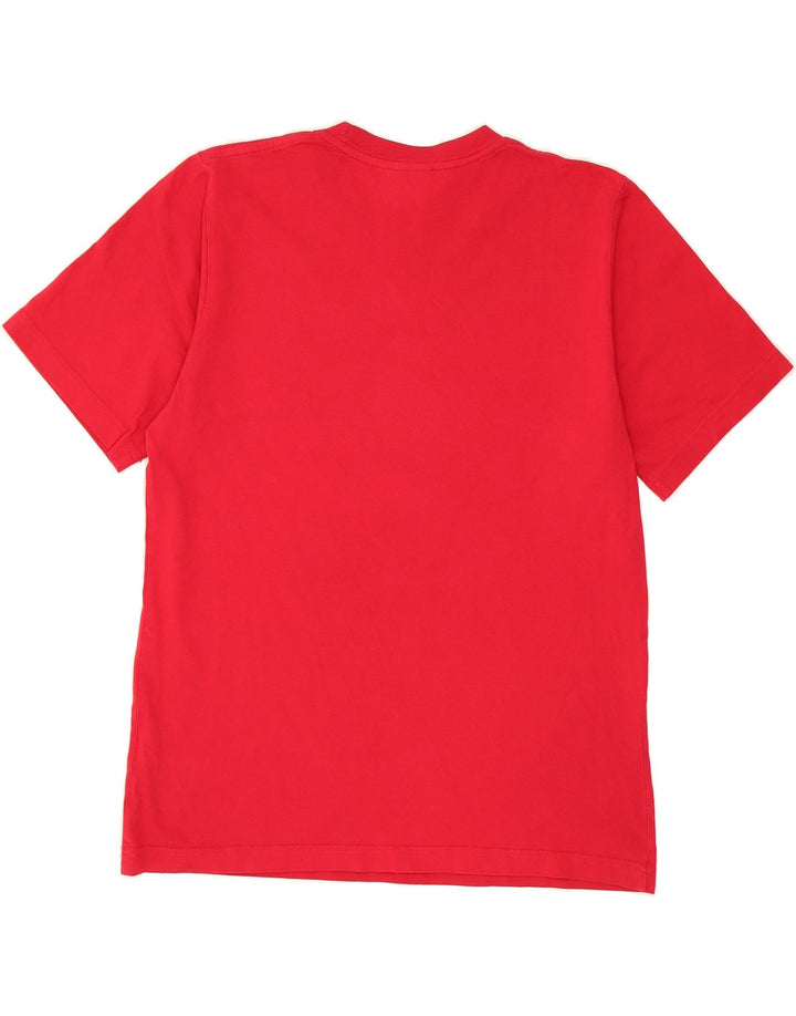NIKE Mens Graphic T-Shirt Top UK 39/41 Medium Red Vintage Nike and Second-Hand Nike from Messina Hembry 