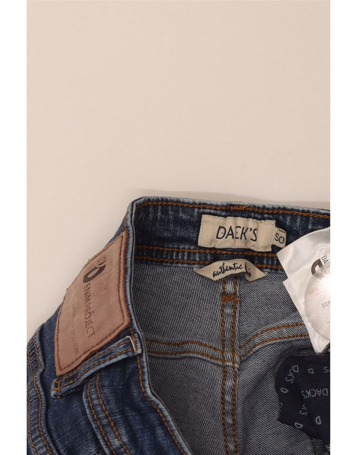 Blugi subțiri pentru bărbați Dack's IT 50 Large W32 L30 Blue Bumbac