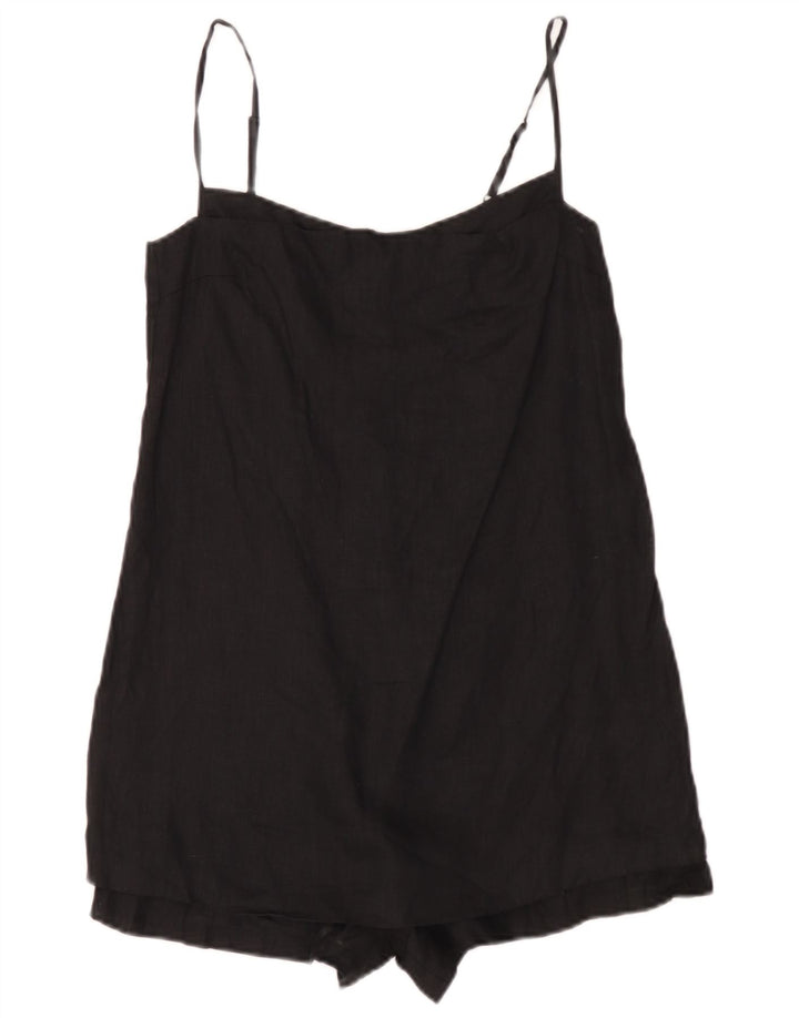 Costum pentru femei Zara UK 10 Small Black Linen