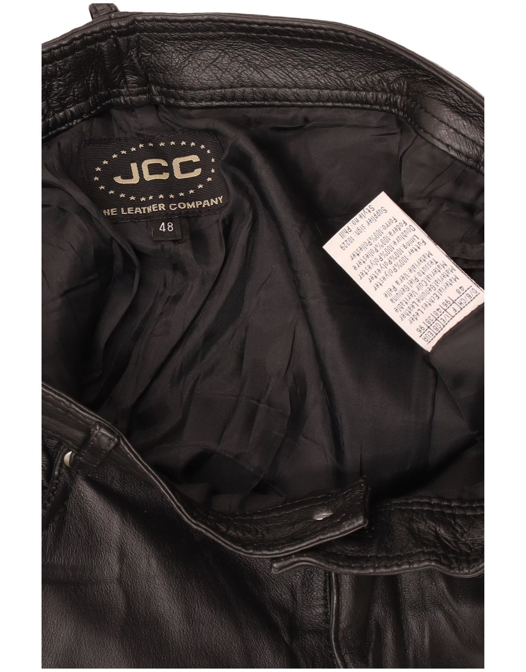 Pantaloni casual drepti pentru bărbați JCC IT 48 Medium W32 L32 Negri