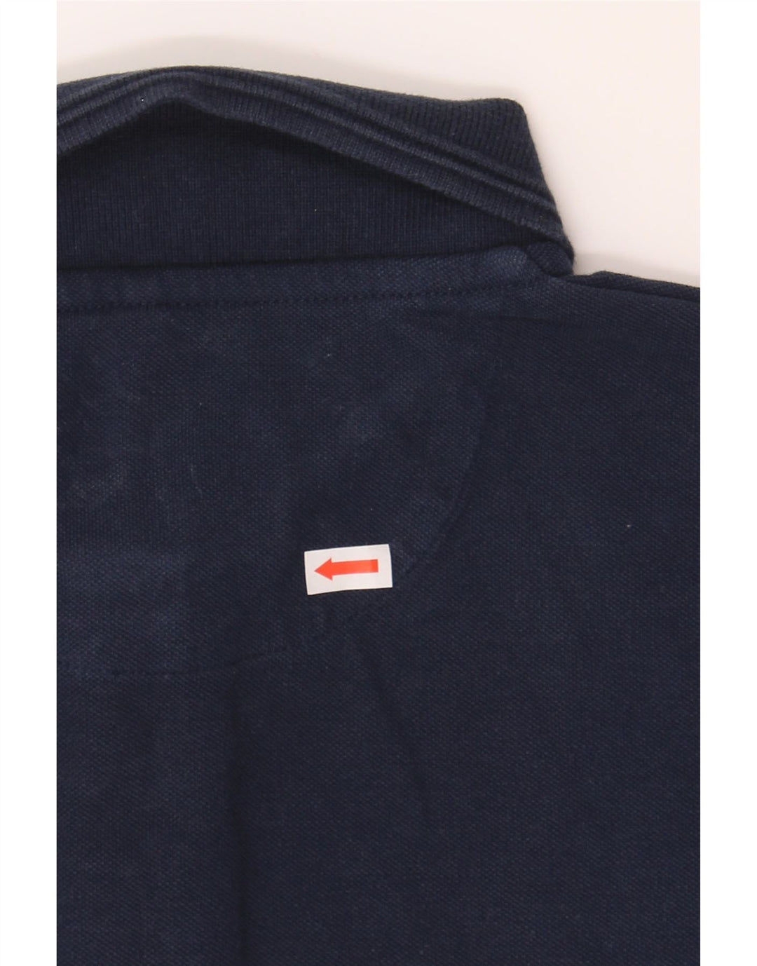 CARRERA Mens Long Sleeve Polo Shirt Medium Navy Blue Cotton Vintage Carrera and Second-Hand Carrera from Messina Hembry 