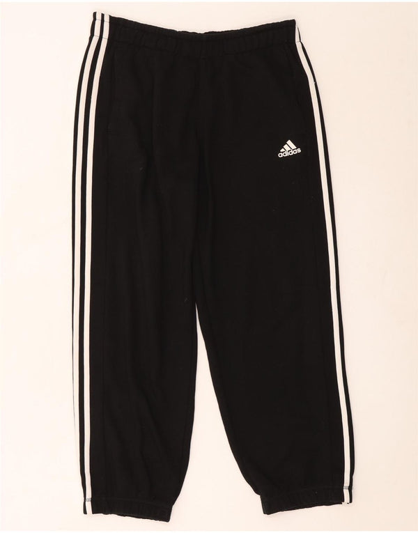 Pantaloni de trening Adidas Climalite Crop Pantaloni Joggeri UK 14 Medium Negru
