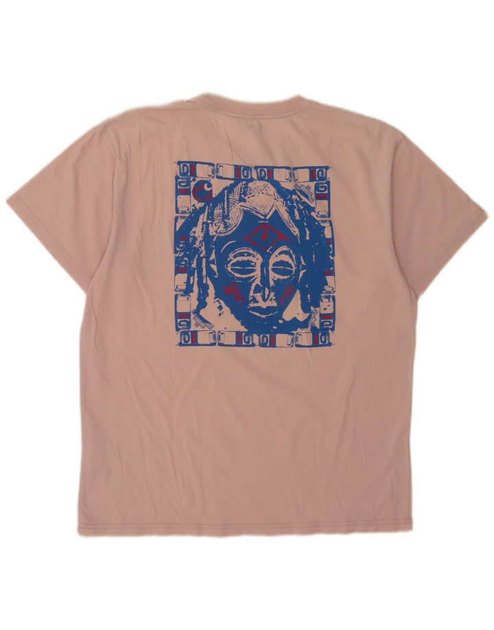 Tricou grafic pentru bărbați Carhartt Top din bumbac roz mediu