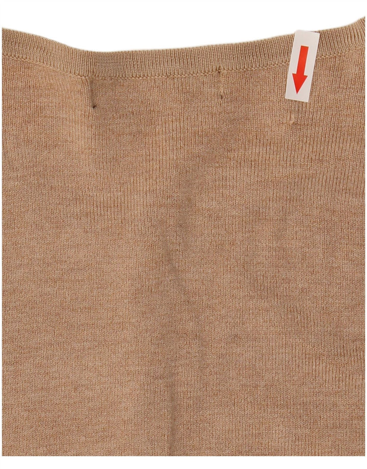 Pulover cardigan pentru femei Marks & Spencer UK 12 Medium Beige Viscose