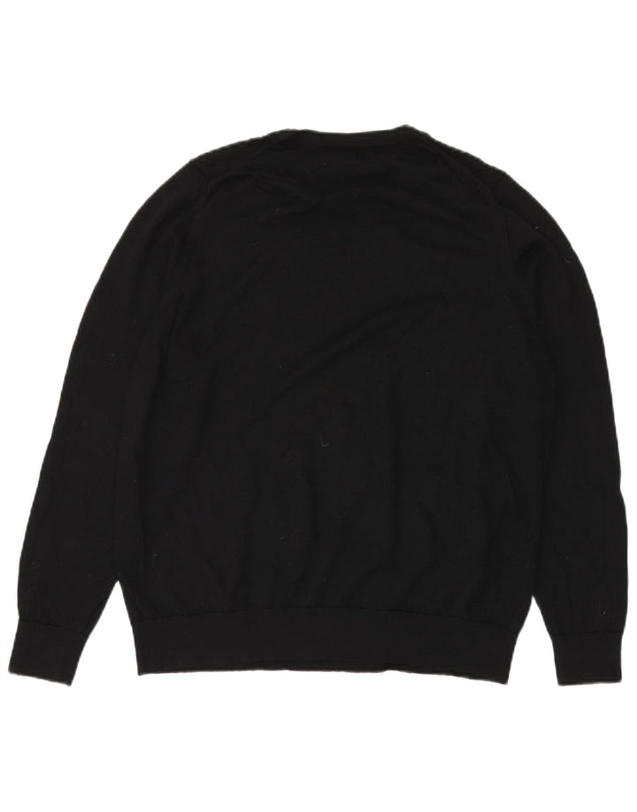 MARKS & SPENCER Pulover pentru damă cu decolteu rotund UK 20 2XL Negru