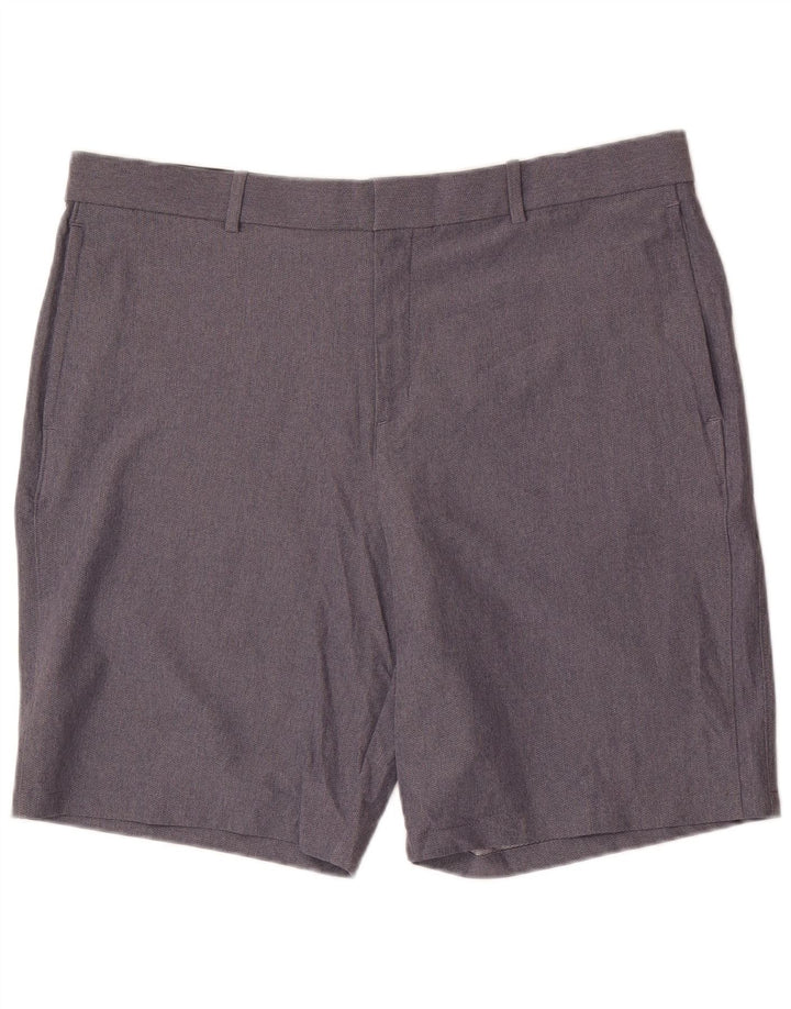 Pantaloni scurți chino pentru bărbați, cu ajustare standard, W38 XL, gri poliester