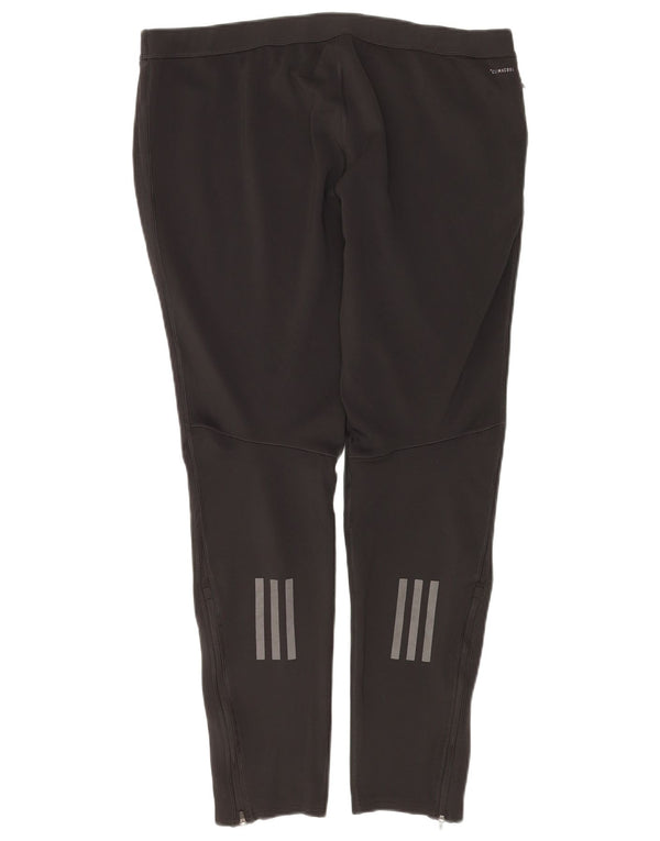 Pantaloni de trening Climacool ADIDAS pentru femei UK 20 2XL Poliester negru