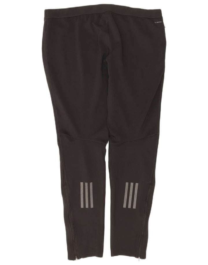 Pantaloni de trening Climacool ADIDAS pentru femei UK 20 2XL Poliester negru