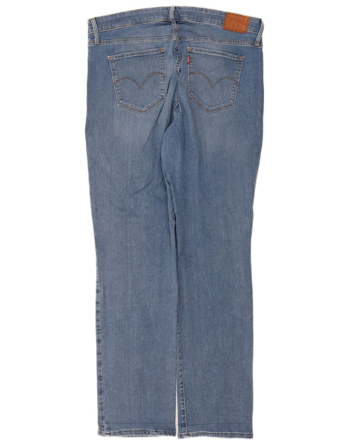 Blugi drepți modelați 314 pentru femei Levi's L36 L32 Bumbac albastru