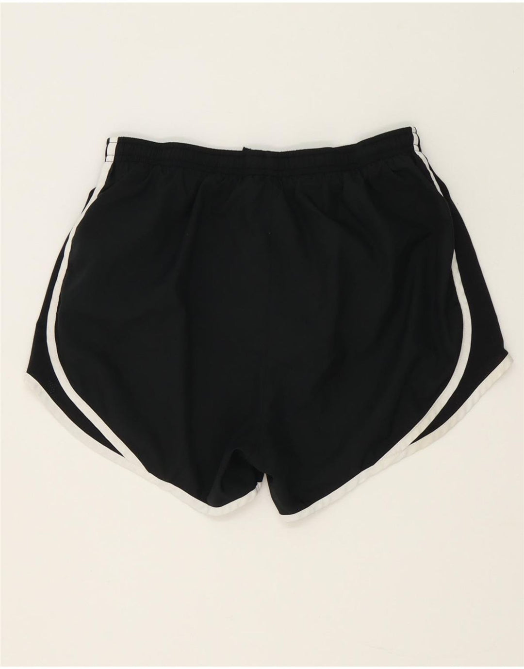 Pantaloni scurți sport Nike Dri Fit pentru femei UK 8 Small Negru Poliester