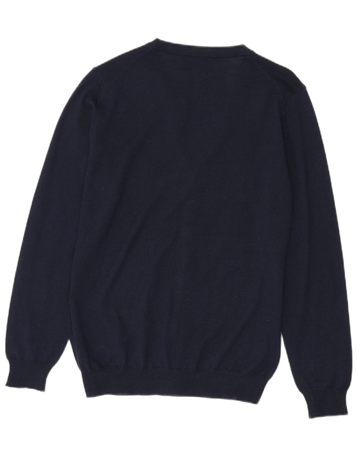 Pulover cardigan pentru bărbați Marks & Spencer, acrilic, albastru marin mic
