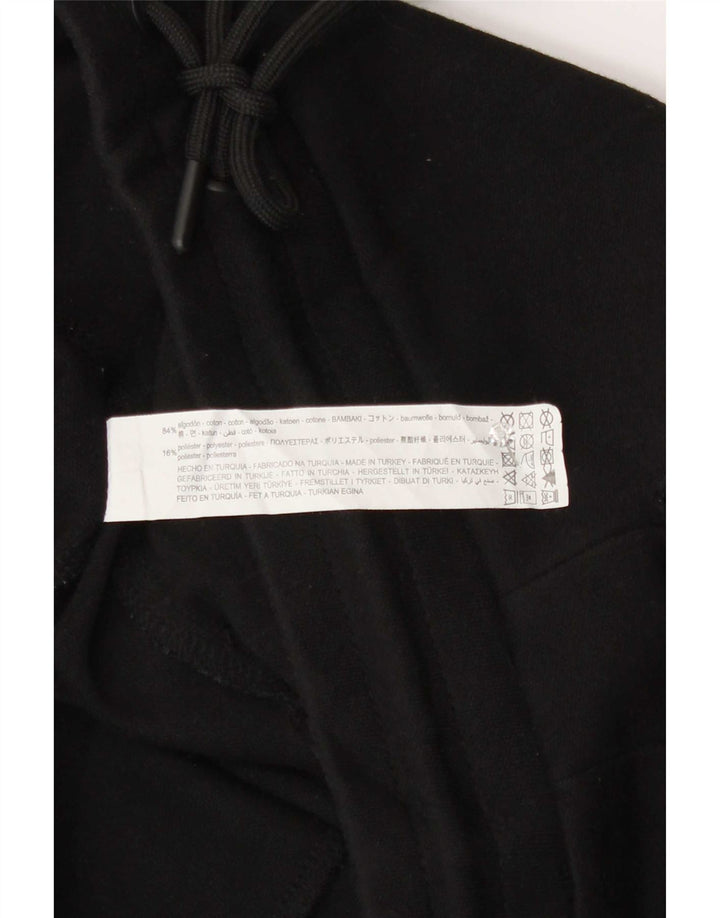 Pantaloni scurți sport pentru bărbați Zara, bumbac mediu negru
