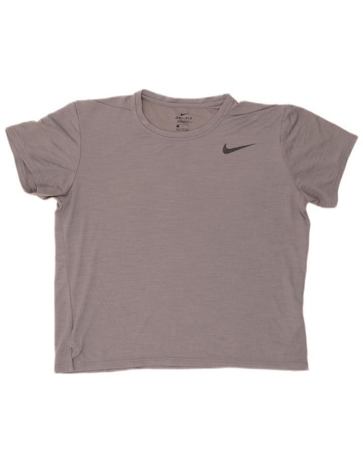 Tricou pentru bărbați Nike Top mare, gri, poliester