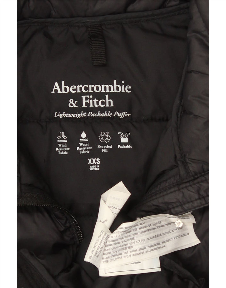 Jachetă căptușită pentru femei Abercrombie & Fitch UK 2 2XS Poliester negru