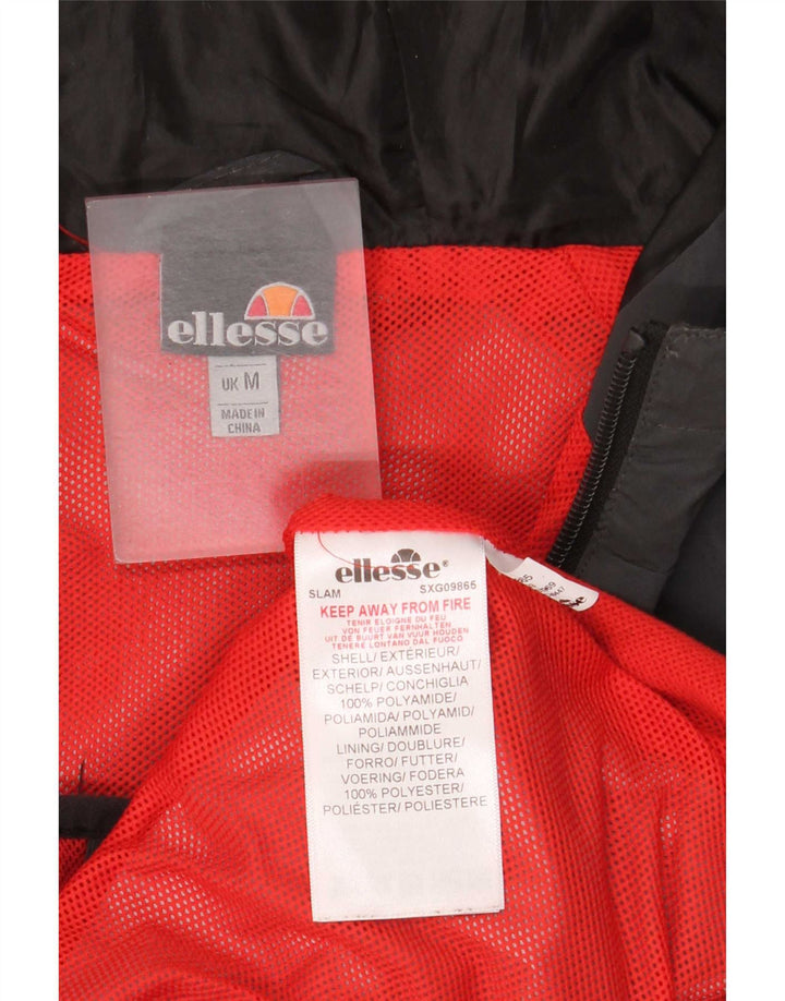 Jachetă de ploaie cu glugă pentru bărbați Ellesse UK 38 Medium Gri Poliamidă