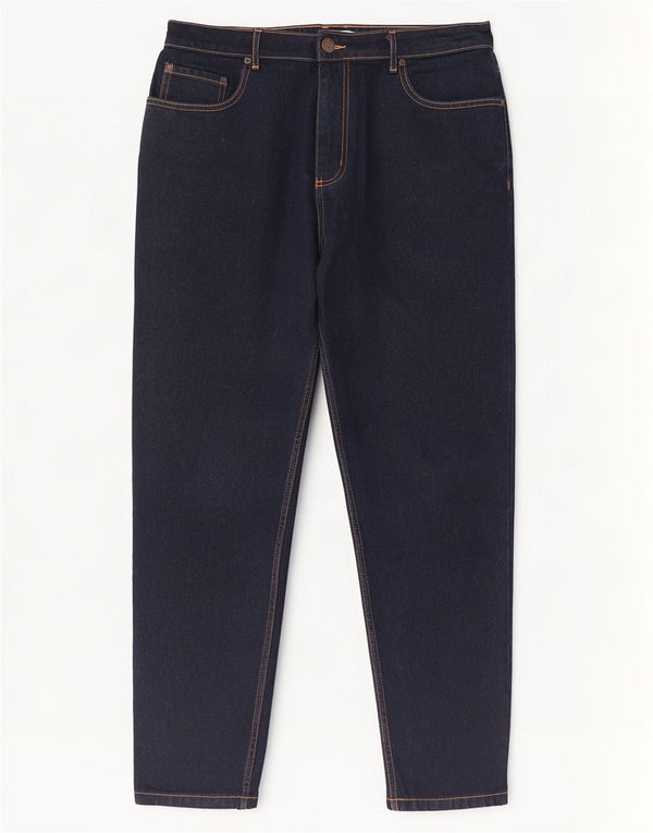 Blugi conici pentru bărbați Jack Wills W36 L28 bumbac bleumarin