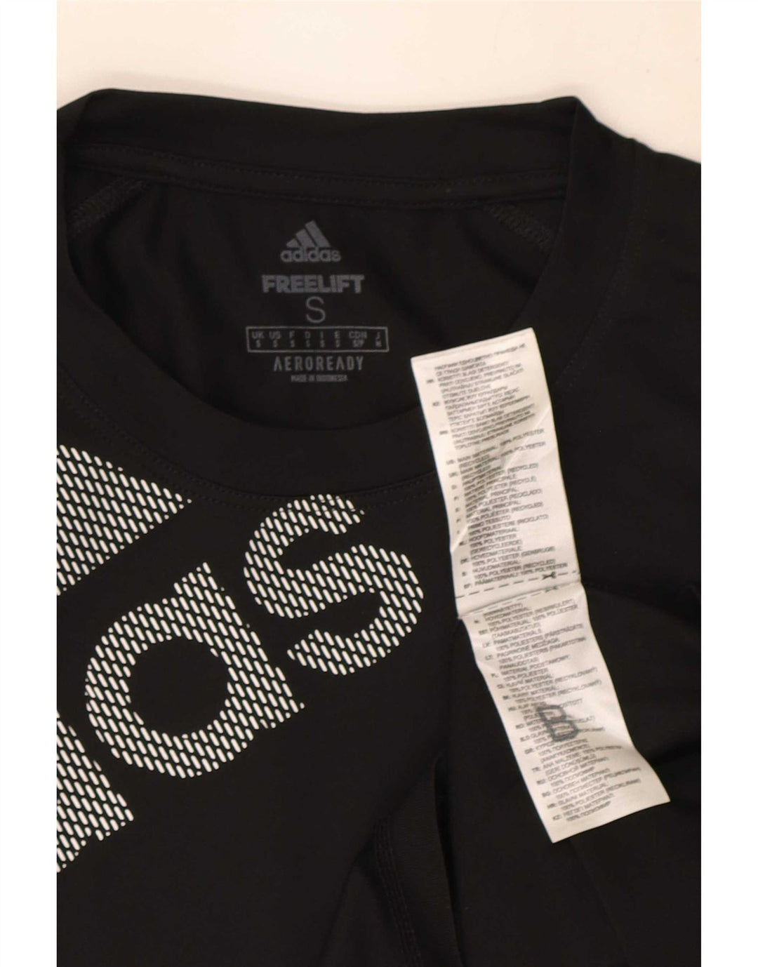 Tricou cu grafică Adidas Aeroready pentru bărbați Top mic poliester negru