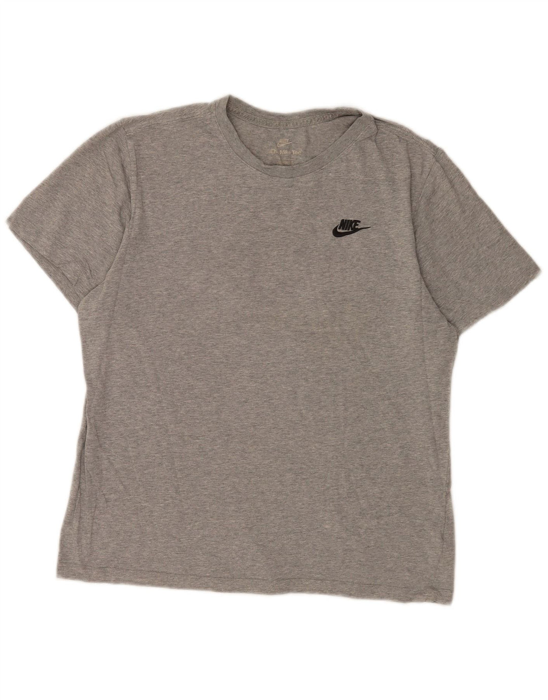 Tricou pentru bărbați Nike Top mediu gri bumbac cu pete