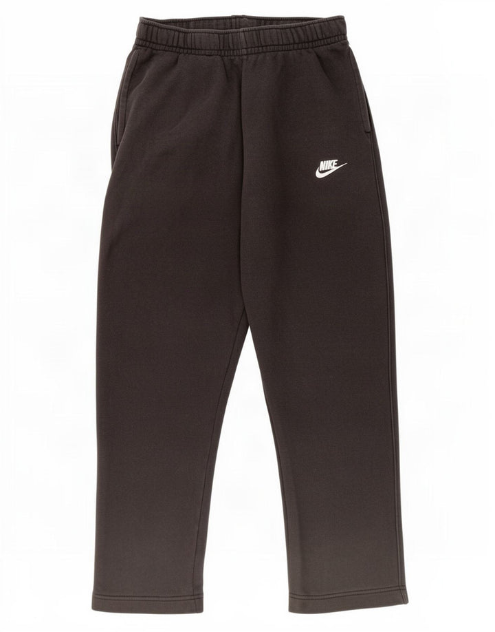 Pantaloni de trening Nike Crop pentru bărbați, bumbac negru mic