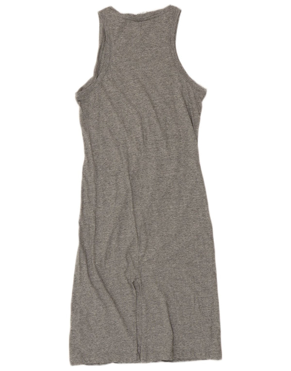 Rochie tricou cu mâneci pentru femei Champion UK 12 Medium Gri Pete