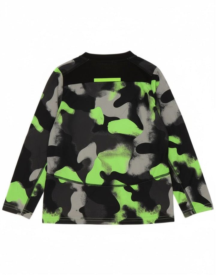 Russell Athletic pentru băieți Dri-Power Top cu mânecă lungă 6-7 ani, mic, negru