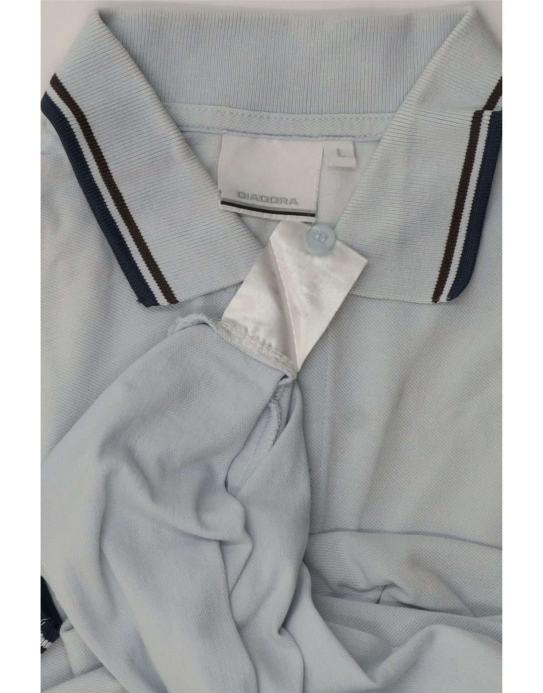 Tricou polo pentru bărbați Diadora, mare, albastru, bumbac