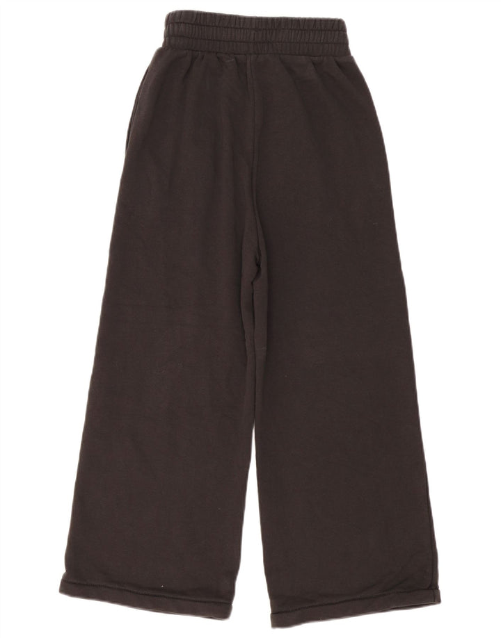 Pantaloni de trening Puma pentru femei cu picioare largi 2XS W22 L23 bumbac negru