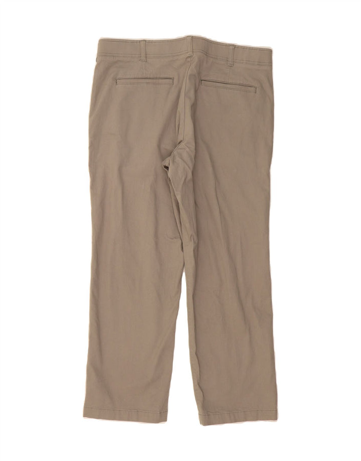 LEE Mens Straight Chino Trousers W40 L29 Brown Vintage Lee and Second-Hand Lee from Messina Hembry 
