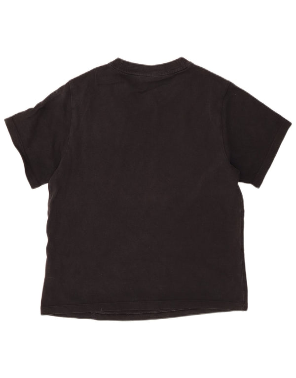 Tricou grafic Adidas pentru femei Top UK 12 Medium Black Bumbac