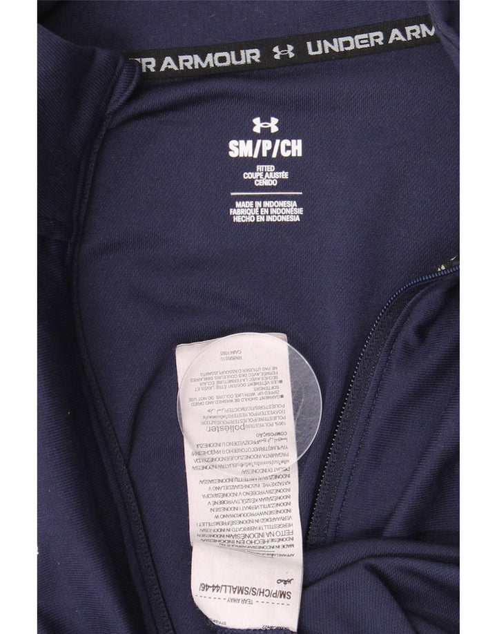 Jachetă de trening pentru bărbați UNDER ARMOUR, poliester, albastru mic