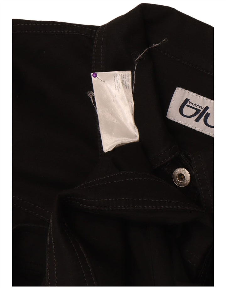 Jachetă bomber pentru femei Byblos IT 50 XL bumbac negru