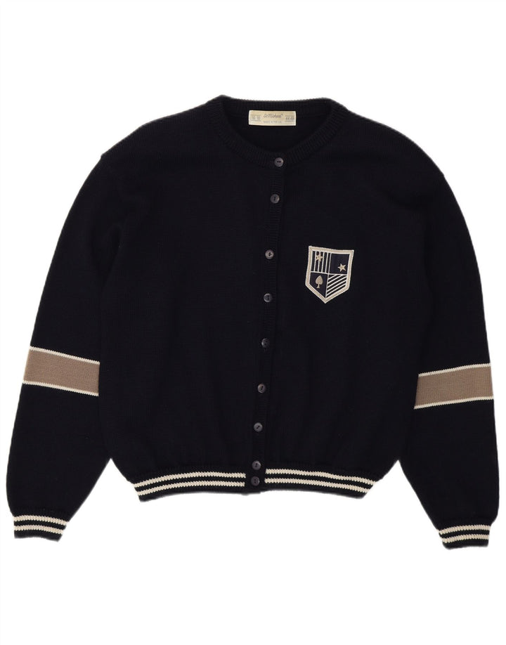 Pulover cardigan St Michael pentru femei Marea Britanie 16/18, mare, albastru bleumarin