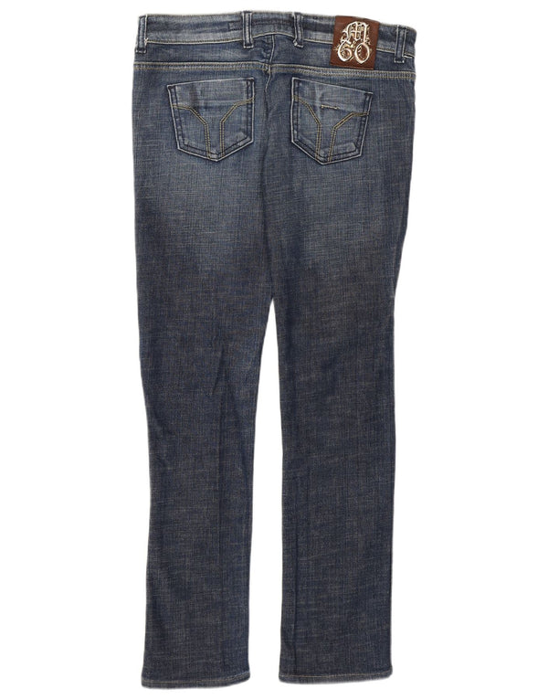 MISS SIXTY Blugi subțiri pentru femei cu talie joasă W28 L29 Bumbac albastru