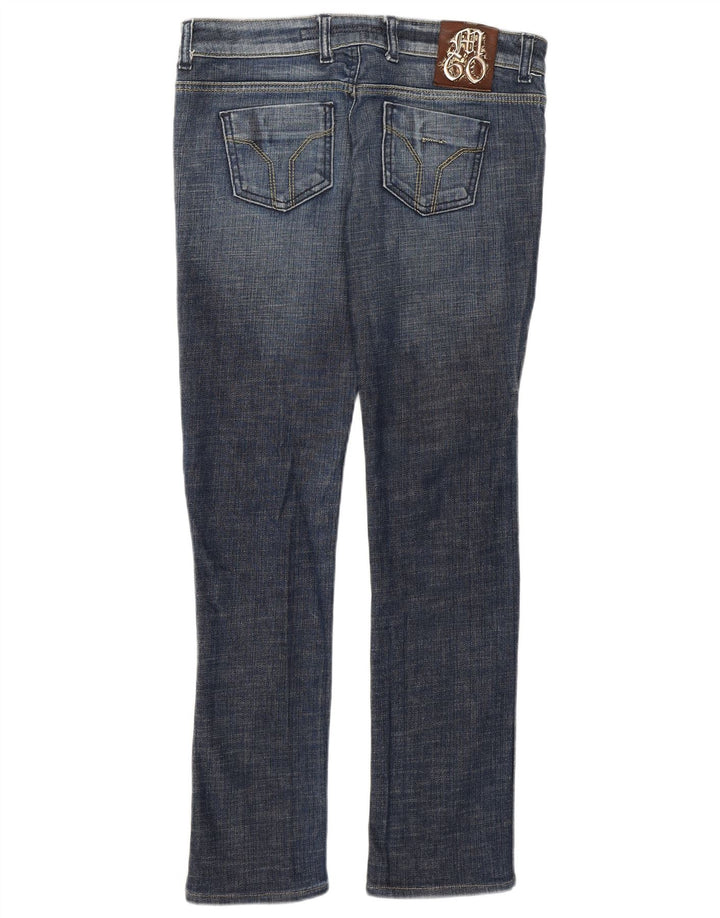 MISS SIXTY Blugi subțiri pentru femei cu talie joasă W28 L29 Bumbac albastru