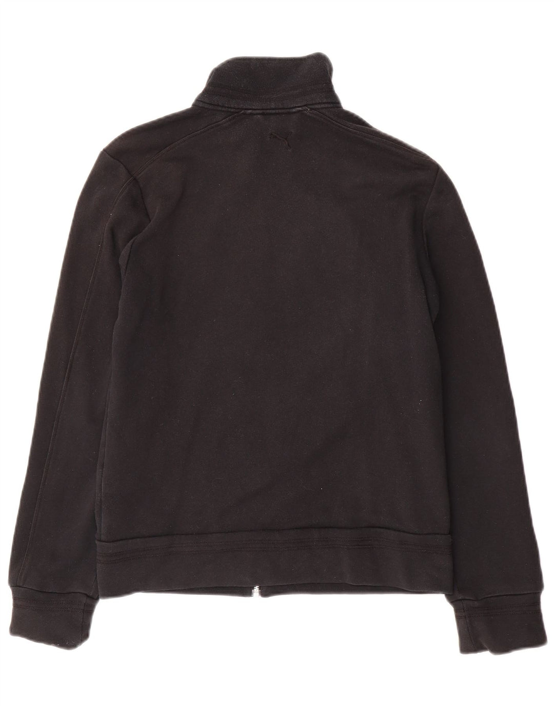 Jachetă de top pentru trening Puma pentru femei, UK 12, bumbac mediu negru