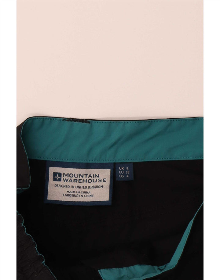 Mountain Warehouse Pantaloni scurti chino pentru femei UK 8 Small W26 Poliester negru