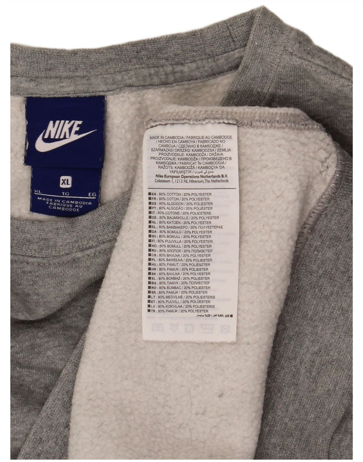 Pulover Nike pentru bărbați, XL, gri poliester