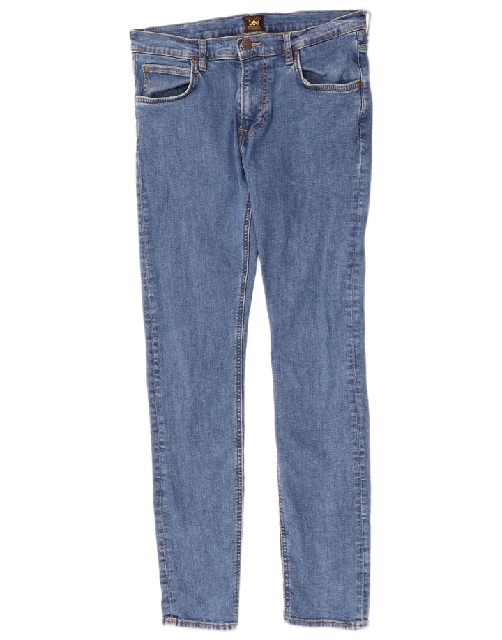 Blugi Lee Luke Slim pentru femei W31 L32 Bumbac albastru