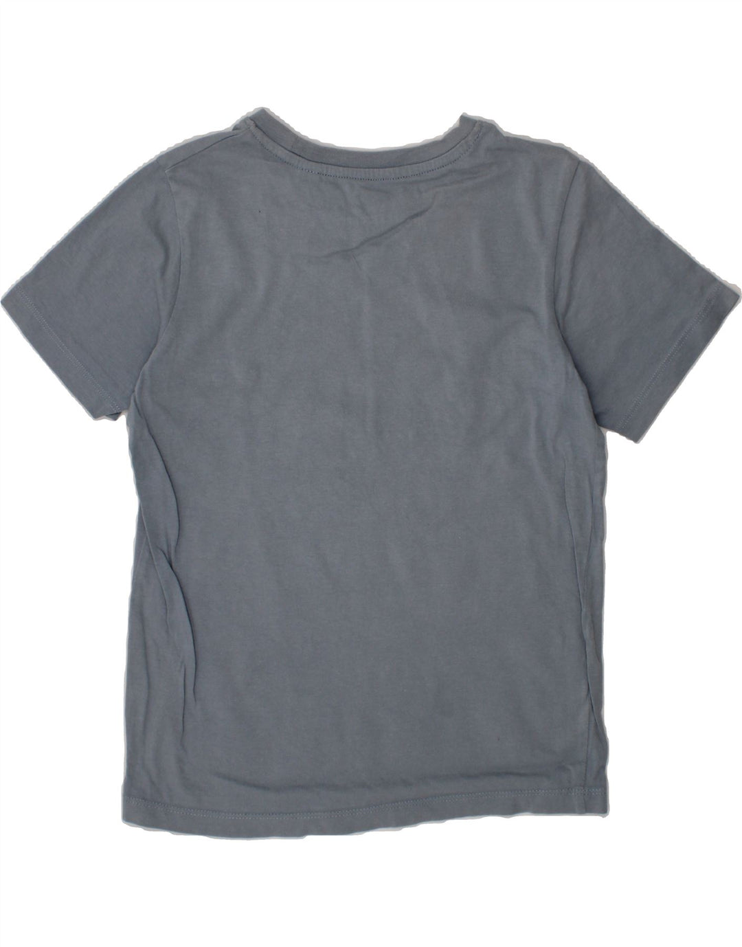 JACK & JONES Boys Graphic T-Shirt Top 9-10 Years Blue Vintage Jack & Jones and Second-Hand Jack & Jones from Messina Hembry 