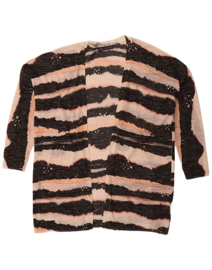 Pulover cardigan cu mâneci 3/4 pentru femei Marks & Spencer UK 14 Medium Negru