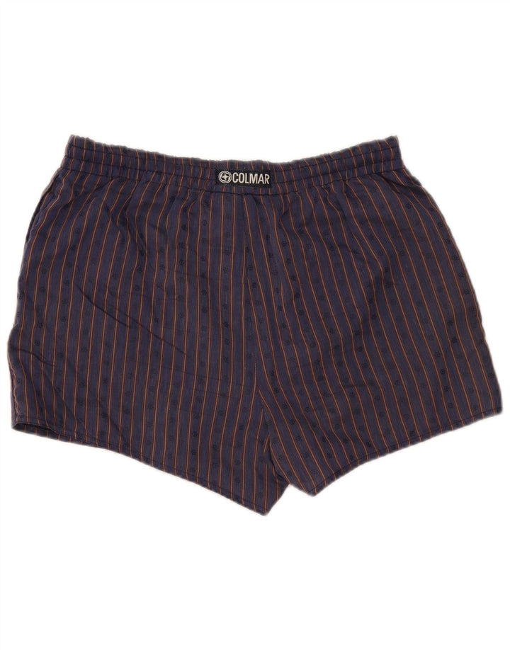 Pantaloni scurți de înot COLMAR pentru bărbați IT 52 mari bleumarin cu dungi