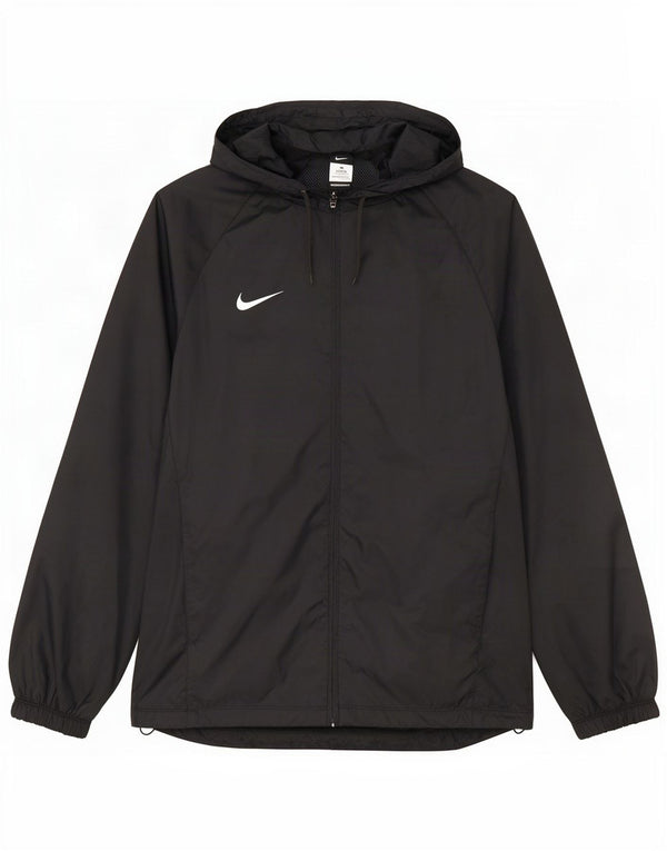 Jachetă de trening cu glugă grafică Nike pentru bărbați, negru, mic, sport