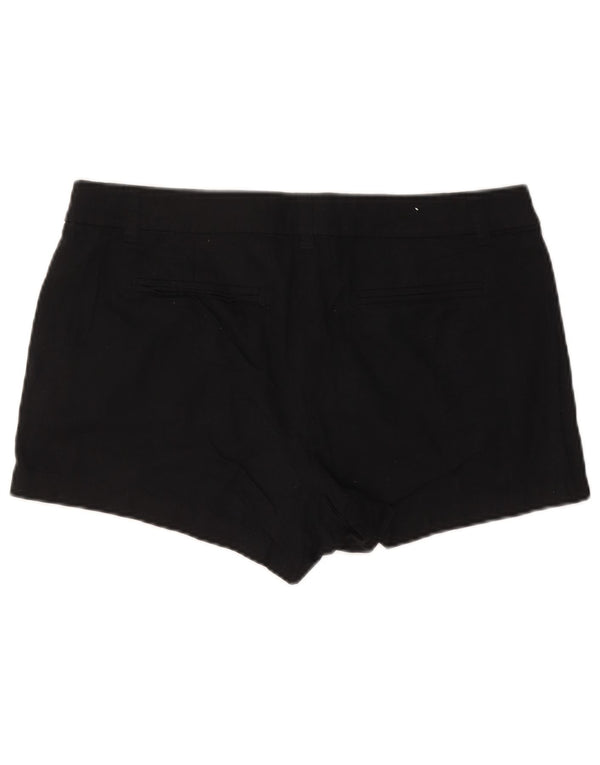 J. Crew Womens High Waist Chino Shorts US 14 XL W38  Navy Blue Cotton