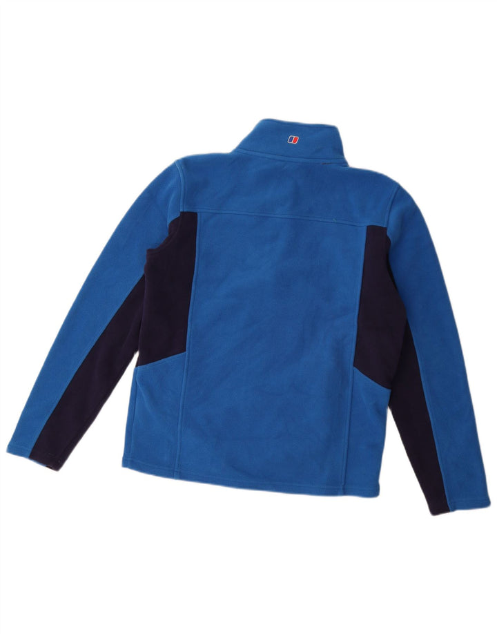 Jachetă fleece pentru băieți Berghaus 14-15 ani, albastru, poliester