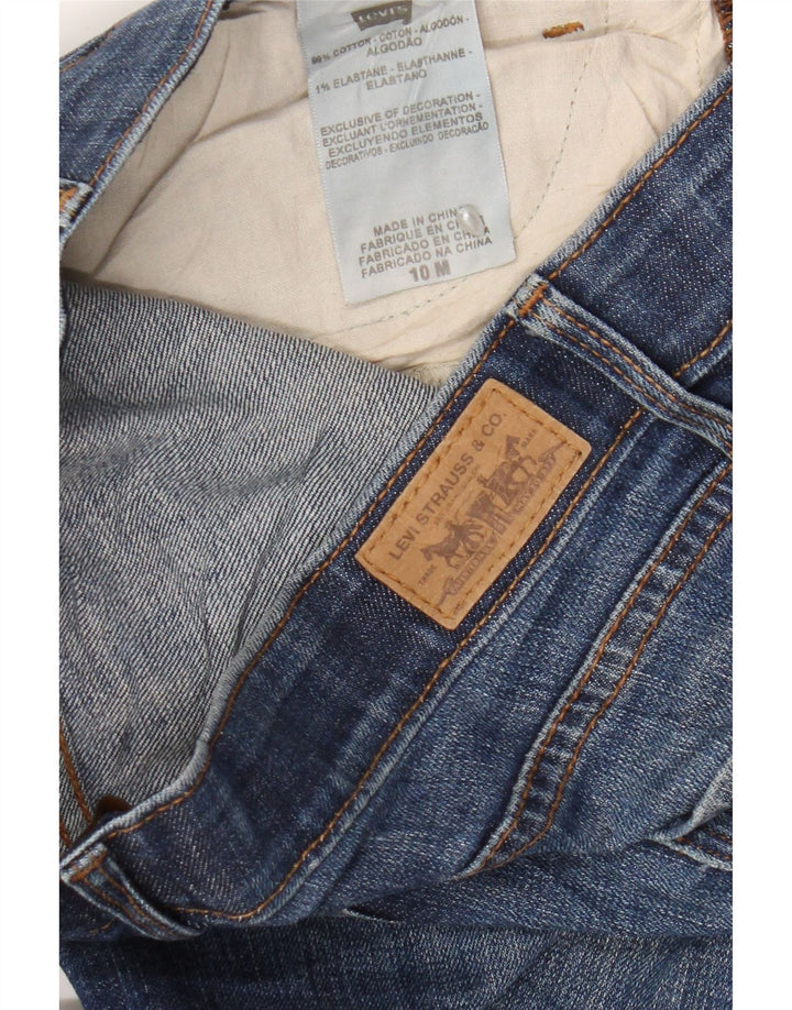 Blugi Levi's pentru femei 525 Bootcut US 10 Large W30 L28 Blue Bumbac